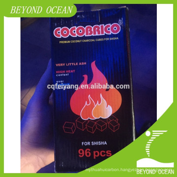 hot sale in russia cocobrico coconut coal for hookah